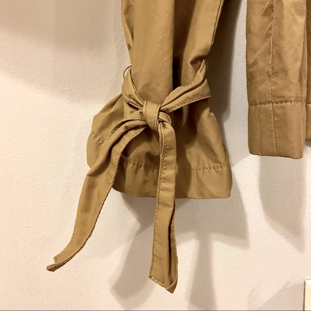 Express Double Button Trench Coat Size Small - image 3